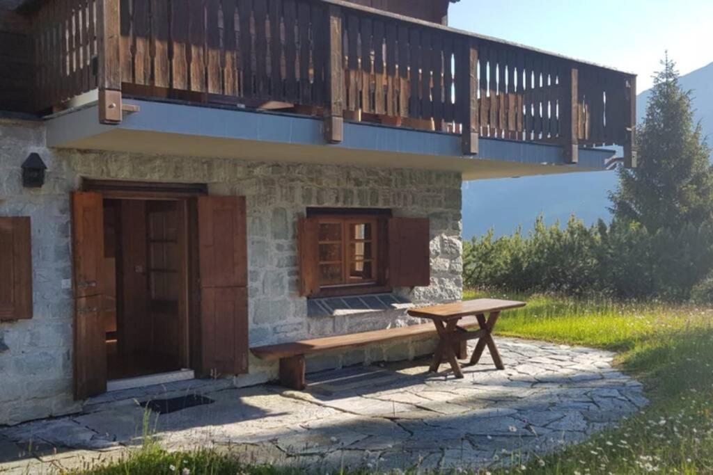 Chalet Wulli In Der Naehe Der Skianlagen Савоньин Экстерьер фото